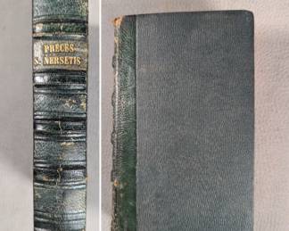 Preces Sancti Nersetis Clajensis Armeniorum Patriarchae Venetis In Insula S. Lazarus, hardcover, leather, 1869