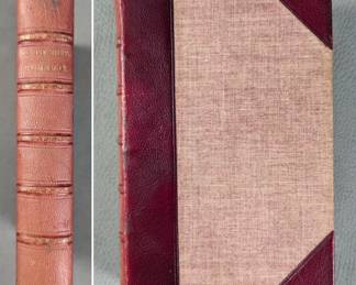 La Commune by Louise Michel, hardcover half-calf, published 1898 by P. V. Stock,  Éditeur