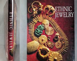 Ethnic Jewelry, text by Michel Butor, Photography by Peirre-Alain Ferrazzini, hardcover with dust jacket, published 1994 by The Vendome Press