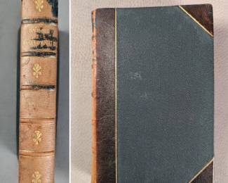 Aristote Poétique et Rhétorique par Ch.-Émile Ruelle, half-calf hardcover, published 1882 by Garnier Freres, Libraires-Éditeurs