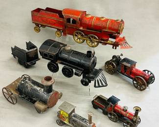 Vintage and antique toy trains 