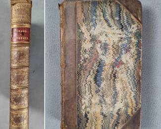 Commedie Scelte Del Conte Gio. Giraud, hardcover half-calf, published 1829 Crapelet Printing House, Paris