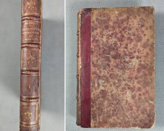 Les Révoltés Contre L'Église et L'Ordre Social, Volume I, by M. CH. De Bussy, leather-bound hardcover, published 1863 by Martin-Beaupré Fréres Paris