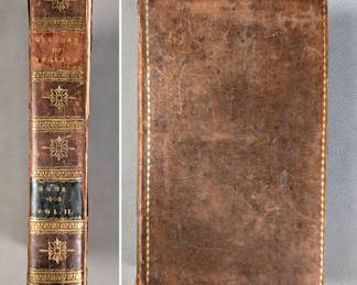 The History of England Vol. II by David Hume, hardcover, leather, published 1810 by J. Ballantyne and Co. Edinburgh