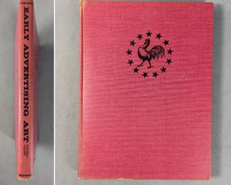 Early Advertising Art by Clarence O. Hornung, 3rd edition, hardcover, published 1956 by Dover Publications, New York