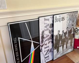 Posters The Beatles , Imagine, Dark Side of the Moon