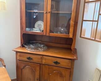Wood China Hutch