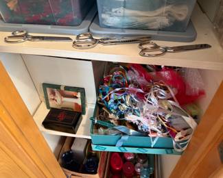 Scissors, Wrapping Supplies