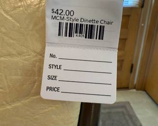 MCM - Style Dinette Chair