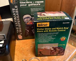 Goldpack Cooler, Visitor Chime and Watch Dog Alarm with Remote