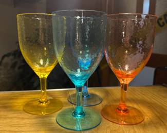 Colored Wine Glasses