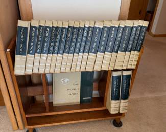 Rolling Shelf, Books