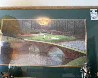 Jim Harrington "Augusta the 12th" Signed Painting