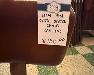 MCM Hon Steel Office Chair