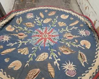 Handmade Round Rug Made In Greece