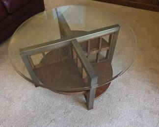 Glass Top Coffee Table