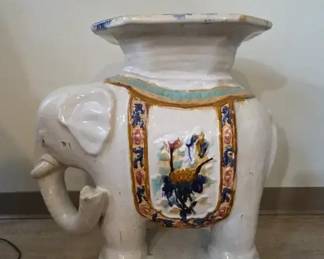 Elephant Garden Stool