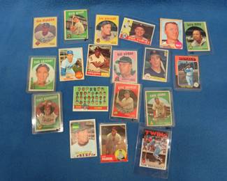 Lot 69. Baseball cards going back to 1959