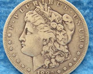 Lot 181. 1882 S Morgan Silver Dollar