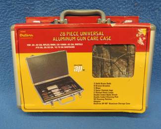 Lot 343. New 28-piece gun cleaning kit