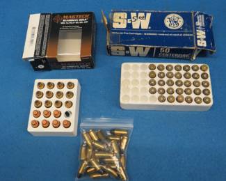 Lot 174. 75 mixed rounds of 380 auto including some +P