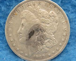 Lot 253. 1889 O Morgan Silver Dollar