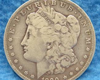Lot 152. 1890 O Morgan Silver Dollar