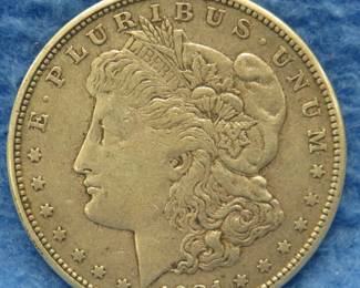 Lot 188. 1921 S Morgan Silver Dollar