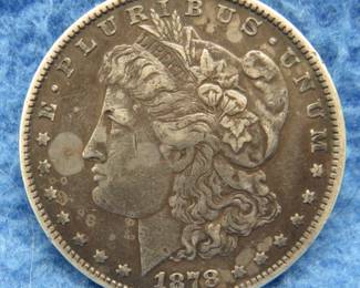 Lot 118. 1878 P Morgan Silver Dollar