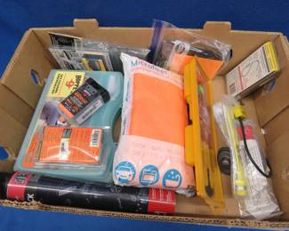 Lot 89. Gun cleaning items and a couple of locks