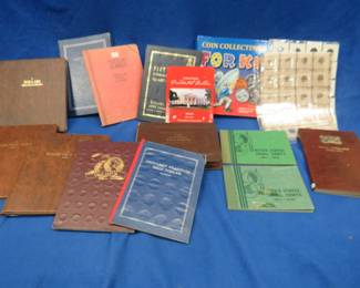 Lot 128. Empty coin albums and sleeves