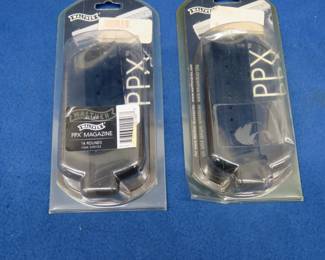Lot 283. Two Walther PPX 14-round 40 S&W magazines