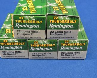 Lot 41. 250 Remington Thunderbolt 22LR rounds