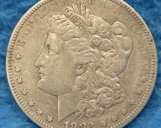 Lot 182. 1882 S Morgan Silver Dollar