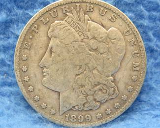 Lot 115. 1899 S Morgan Silver Dollar