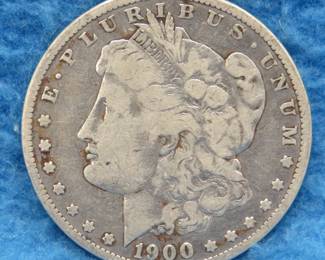 Lot 135. 1900 O Morgan Silver Dollar