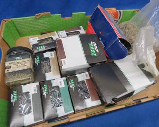 Lot 383. Wood screws, sheet metal screws, and more