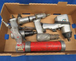 Lot 377. Pneumatic tools