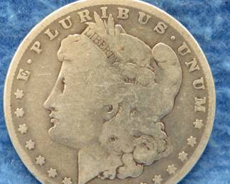 Lot 252. 1879 P Morgan Silver Dollar