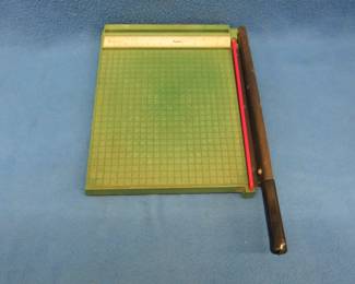 Lot 411. Premier paper cutter with a 12" blade