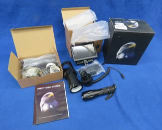 Lot 92. Bestsight DIY digital night vision scope for riflescopes with camera and 6" portable display screen.