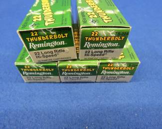 Lot 48. 250 Remington Thunderbolt 22 LR rounds