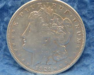 Lot 293. 1921 S Morgan Silver Dollar