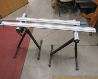 Lot 416. Two E. Emerson clamping tools and two handyman adjustable material holders