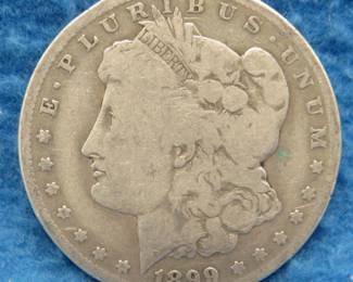 Lot 131. 1899 O Morgan Silver Dollar
