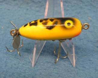 Lot 193. Paw Paw by Shakespeare 2" wooden Little Brawler in the box with papers