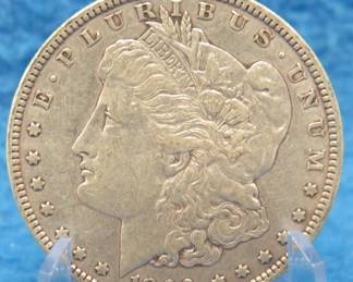 Lot 112. 1896 P Morgan Silver Dollar