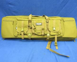 Lot 109. Saviour Equipment 42" American Classic double rifle backpack gun case in like new condition.