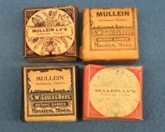 Lot 239. Four unopened packages of vintage herbs