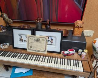 Nambe Copper, Baldwin Piano 